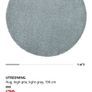 IKEA round rug Image 3