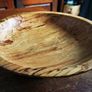 Large Spalted Beech footed Bowl. Hand turned. Image 3