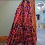 Vintage 70s psychedelic geometric maxi skirt Image 3