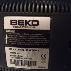 Beko portable tv