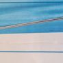 Chrome Basta Venice towel rail 24" Image 2