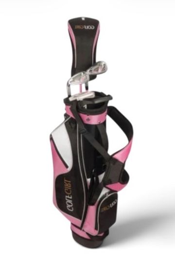 NEW Left Handed Golf Girl Clubs Set with Bag Age 8-12
