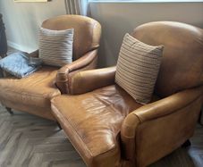 Leather Armchairs