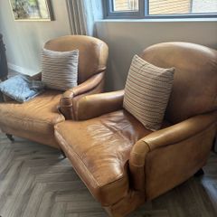 Leather Armchairs