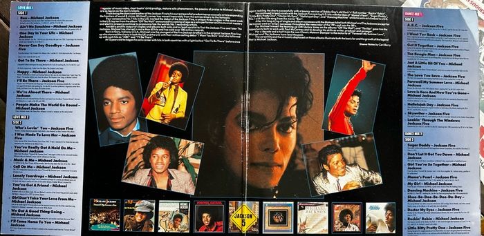 Michael Jackson original 1987 release double gatefold the Michael Jackson mix double vinyl in vg condition