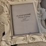 Pair of Photo Frames Vintage Style and Modern Suede Leather Look Image 2