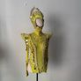 Alien Dancer Outfit in Neon Yellow Image 2
