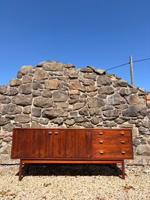 Mid century modern teak sideboards