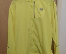 New Balance Running Jacket Hi Vis Yellow XL