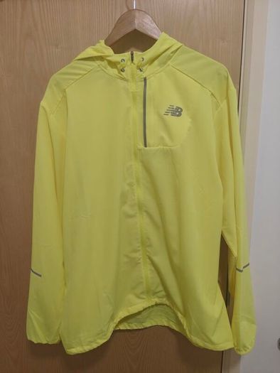 New Balance Running Jacket Hi Vis Yellow XL