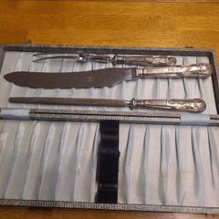 Vintage Newbridge Silverware Silver plated Carver set