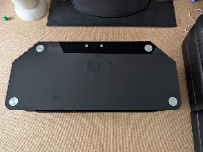 Black Glass TV Unit / Media Console Dublin 18