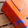 Charity box with chain,discontinued ,see pictures for condition used ,, Image 3