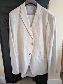 Mens linen suit