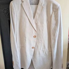 Mens linen suit