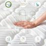 King Size Mattress 5FT, 10.2 Inch Memory Foam Pocket Sprung Hybrid Image 5