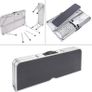 Compact Folding Camping Table Set  Aluminium Table and 2 Benches with Built-In Carry Handle Image 4