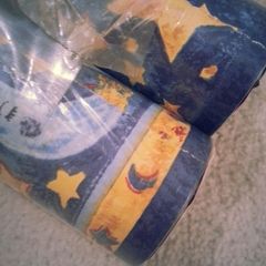 Wallpaper Borders - 4 Rolls Moon & Stars