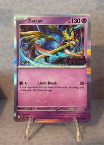pokemon card  zacian staff promo