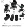 Ickle bubba baby stroller set with isofix base Image 4