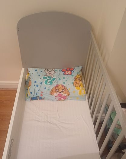 IKEA Gonatt Cot (Grey)