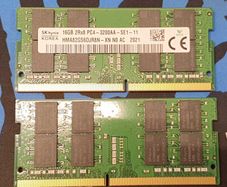 Sk Hynix 16gb Ddr4 Laptop Ram | 3200mhz | Pc4-3200aa | 2x8gb