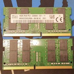 Sk Hynix 16gb Ddr4 Laptop Ram | 3200mhz | Pc4-3200aa | 2x8gb