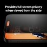 PanzerGlass Privacy Screen Protector for iPhone 15 Plus - Ultra-Wide Fit and scratch-resistant tempered glass iPhone screen and privacy protector - with mounting aid for easy installation Image 5
