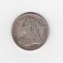 1900 Half Crown, 2/6, 92.5% Silver, Old Head or Veiled Head, Coin ( no. 342) Image 2