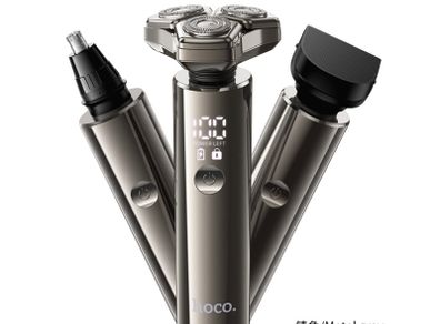 3-in-1 Multifunctional Grooming And Shaving set Gray