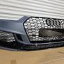 Complete Front bumper for Audi A5 S5 16 - 19 RS5 Style honeycomb Image 4