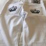 Ladies denim shorts size 8 Image 8