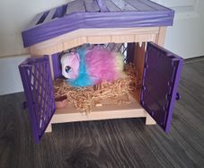 Guinea pig toy with 3 babies