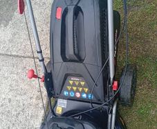 petrol lawnmower