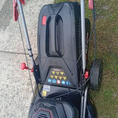 petrol lawnmower