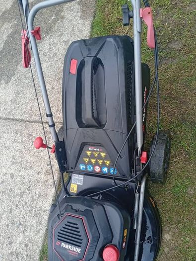 petrol lawnmower