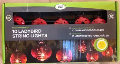 Solar Powered Outdoor Ladybird LEDs