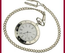 Large Dial Display, watch and chain, Free Post