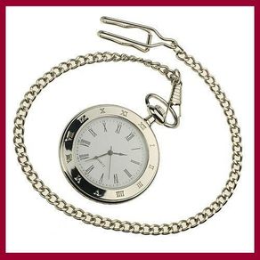 Large Dial Display, watch and chain, Free Post
