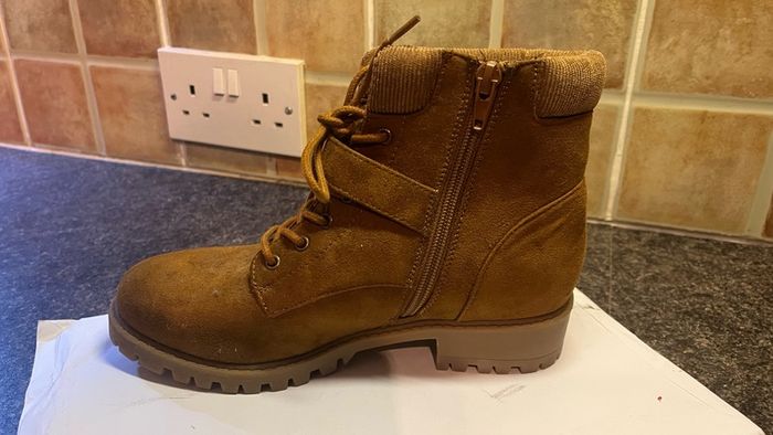 New Look brown suede ankle boots