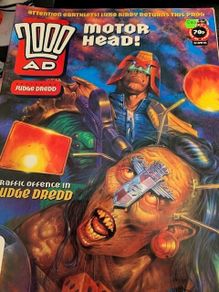 2000 AD Featuring Judge Dredd Progs 576,640, 780,779, 785,839,884,908,916, mix progs running 28 May 1988- intermittent-2nd Dec 1994 IPC Magazines