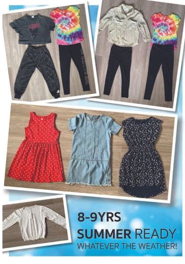Girls Clothes Bundle: 8-9yrs