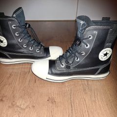 Converse Chuck Taylor All Star Berkshire Waterproof Leather Boots, size 2.5UK