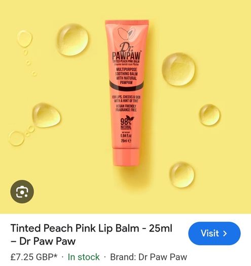 4 Euro Each!! - Brand New Dr. Paw Paw - Multi-Use - 4 In 1s - Size - Large 25ml - RP - 10.00 - Each