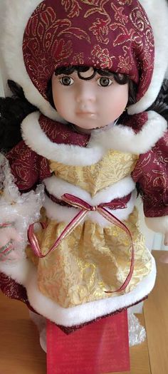 Vintage Porcelain Doll