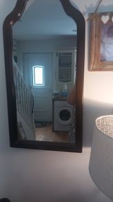 lovely mahogany  mirror