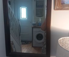 lovely mahogany  mirror