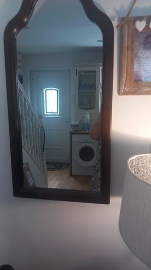 lovely mahogany  mirror