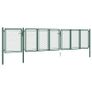 Garden Gate Steel 75x495 cm Green Image 2