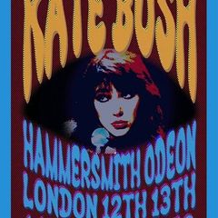 Kate Bush - Hammersmith 1979 - Rare Mini Print/Poster